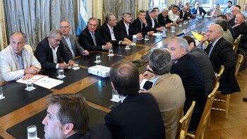 La reunión encabezada por el