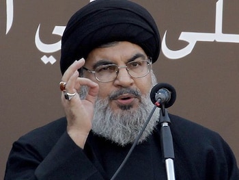 El jefe de Hezbollah, Hassan