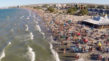 Majestuosas playas y un mar