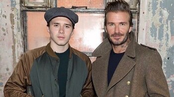 Brooklyn y David Beckham protagonizaron