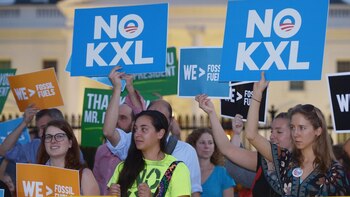 Protestas de ambientalistas contra el