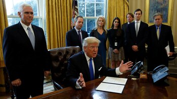 Donald Trump, presidente de Estados