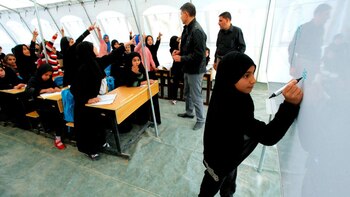 Los niños de Mosul eran