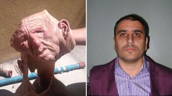 Suárez y la máscara con la que intentó fugarse en 2014