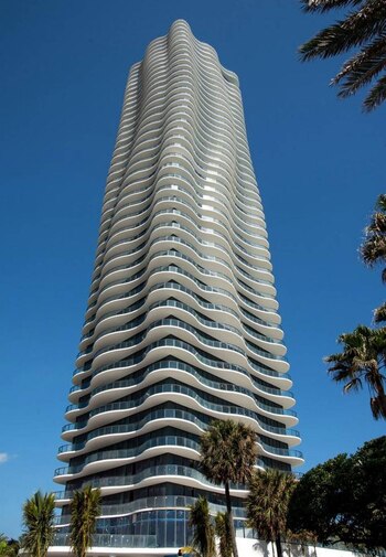 En este edificio de Miami,