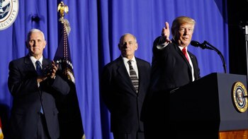 Trump ordenó la construcción del