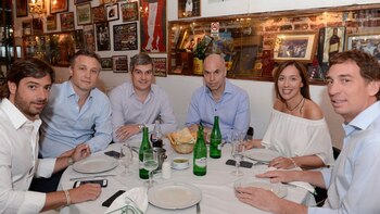 El almuerzo entre los referentes