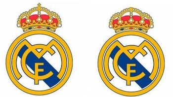 El escudo original y el