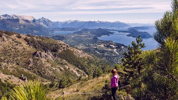 Bariloche desde arriba, con el
