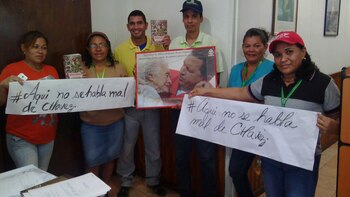 Comenzaron a aparecer los carteles