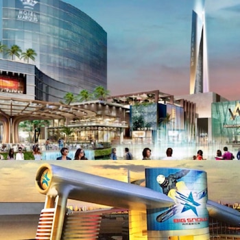 Además del espacio destinado para