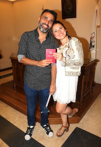 Fernanda Iglesias y Pablo Nieto
