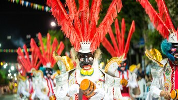 Uno de los carnavales salteños,
