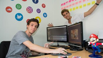 Guido Boetsch y Agustín Stegmann,