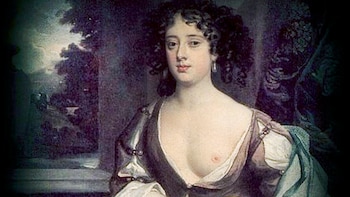 Retrato de una cortesana de