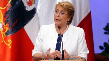 Michelle Bachelet habló el sábado