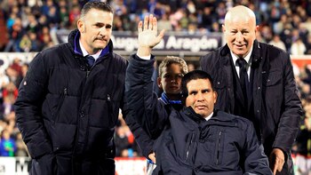 Fernando Cáceres fue baleado en