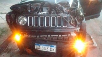 Así quedó el auto de