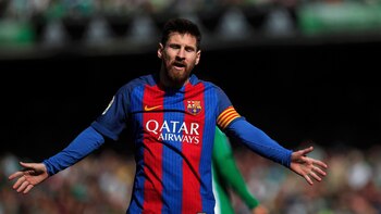 Lionel Messi dio la asistencia