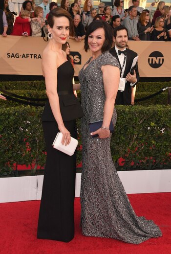 rah Paulson y Marcia Clark