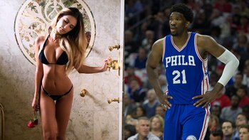 Joel Embiid intentó conquistar a
