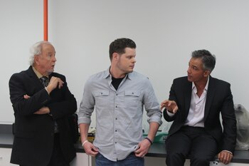 William Dear junto a Derrick