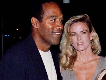Nicole y O.J. Simpson, antes