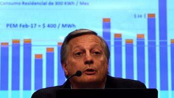 El ministro de Energía y