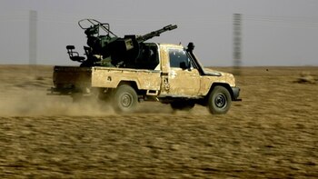 Vehículos tipo SUV blindados (AFP)