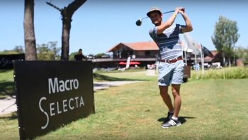 Gastón Soffritti participó de la Copa Banco Macro