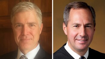 Neil Gorsuch y Thomas Hardiman,