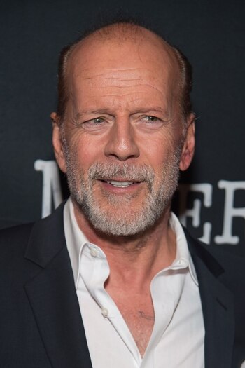 Bruce Willis, uno de los calvos que suele encarnar el papel de “tipo duro” (Getty)