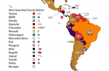 Chevrolet reinó en Sudamérica: acaparó más interés en Argentina, Chile, Ecuador y Colombia