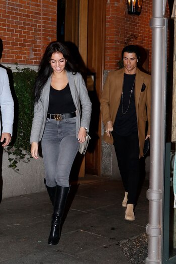 Cristiano y Georgina a la