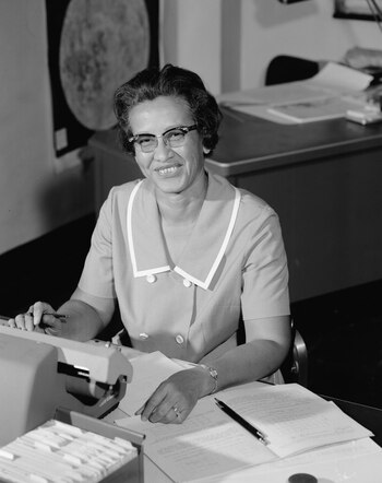 Los cálculos de Katherine Johnson fueron fundamentales en las primeras misiones espaciales de la NASA