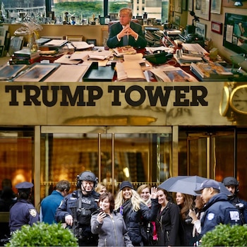 El reality show “The Apprentice”