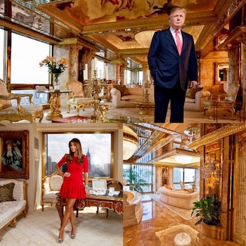 La decoración del penthouse de