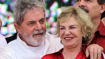 Marisa Letícia, esposa de Lula,