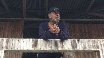 Odín Sánchez, minutos antes de ser liberado por el ELN