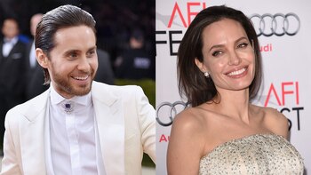 Jared Leto y Angelina Jolie