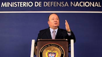 El ministro de Defensa de Colombia, Luis Carlos Villegas