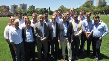 Macri y Frigerio con intendentes