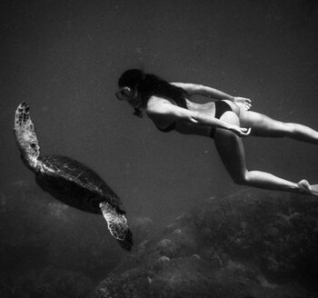 Marta Milans disfruta de una