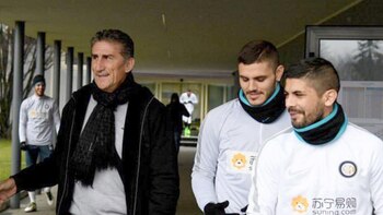 Bauza estuvo en el Inter