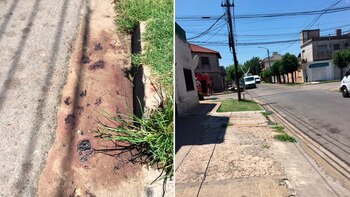 Las manchas de sangre de