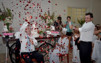 La inseparable pareja pasa todo