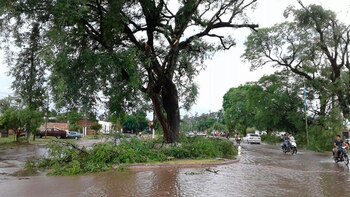 Temporal en Tucumán (Gentileza de