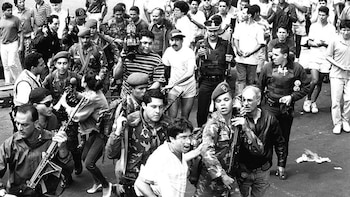 El golpe fue contra el