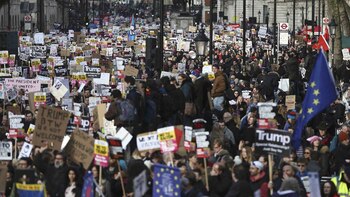 El primer veto migratorio desató