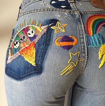 Los jeans personalizados, una moda